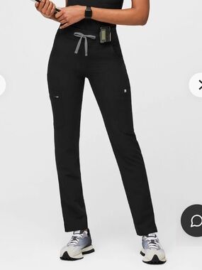 FIGS Yola Scrub Pants - Black